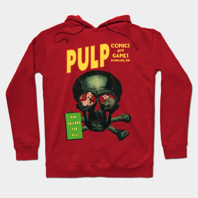 Pulp Skull Hoodie by PULP Comics and Games